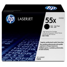 CE255XHP # 55X LASERJET P3015 BLACK HIGH YIELD PRINT CARTRIDGE. 
